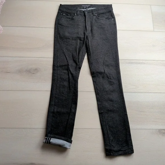 Lot of 2 Mack Weldon Jeans Mens 30x32 (Fit 30x30) Selvedge Silver Denim Stretch - Picture 13 of 16